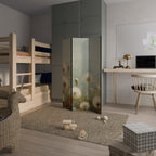 DREAMY MEADOW Biombo Decorativo de 3 Painéis