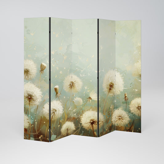 DREAMY MEADOW Biombo de 5 Painéis