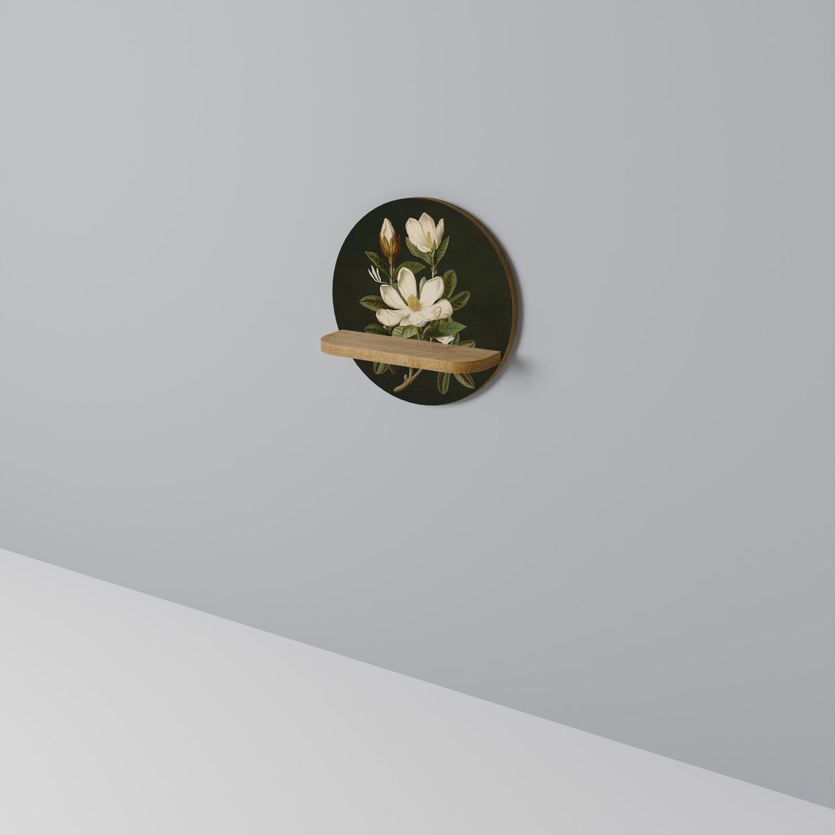 FLORAL NOIR Art Shelf