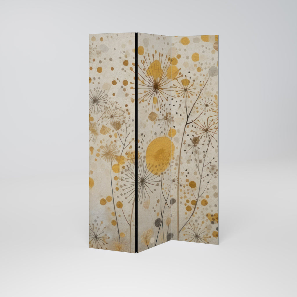 MORNING GLADE Decorative 3-Panel Room Divider