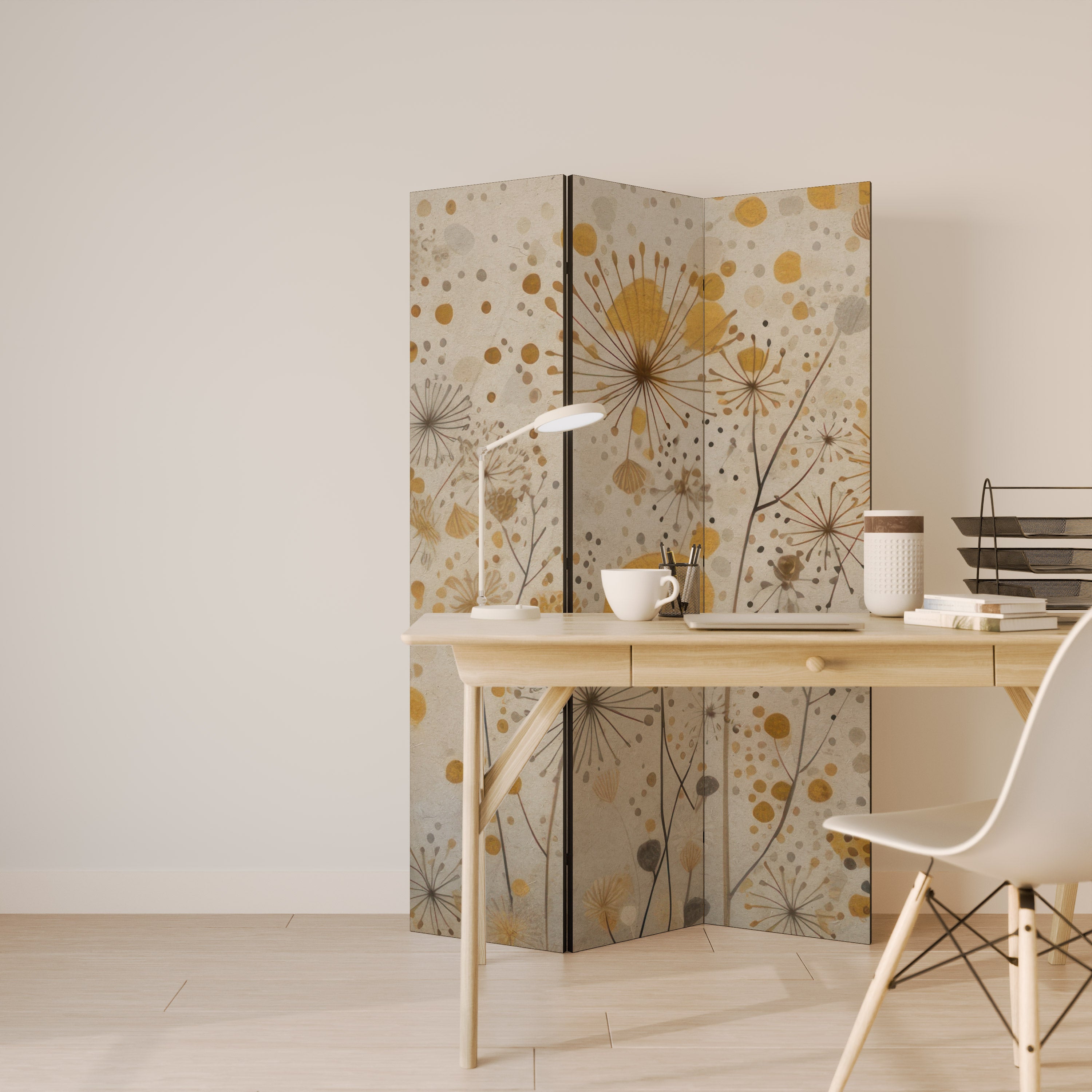 MORNING GLADE 3-Panel Room Divider