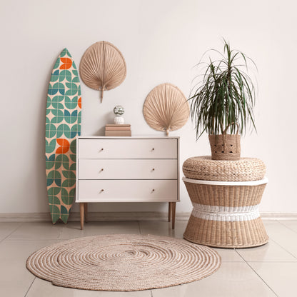 BE THE CHANGE Painel Decorativo Prancha de Surf