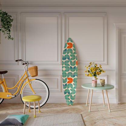 BE THE CHANGE Painel Decorativo Prancha de Surf