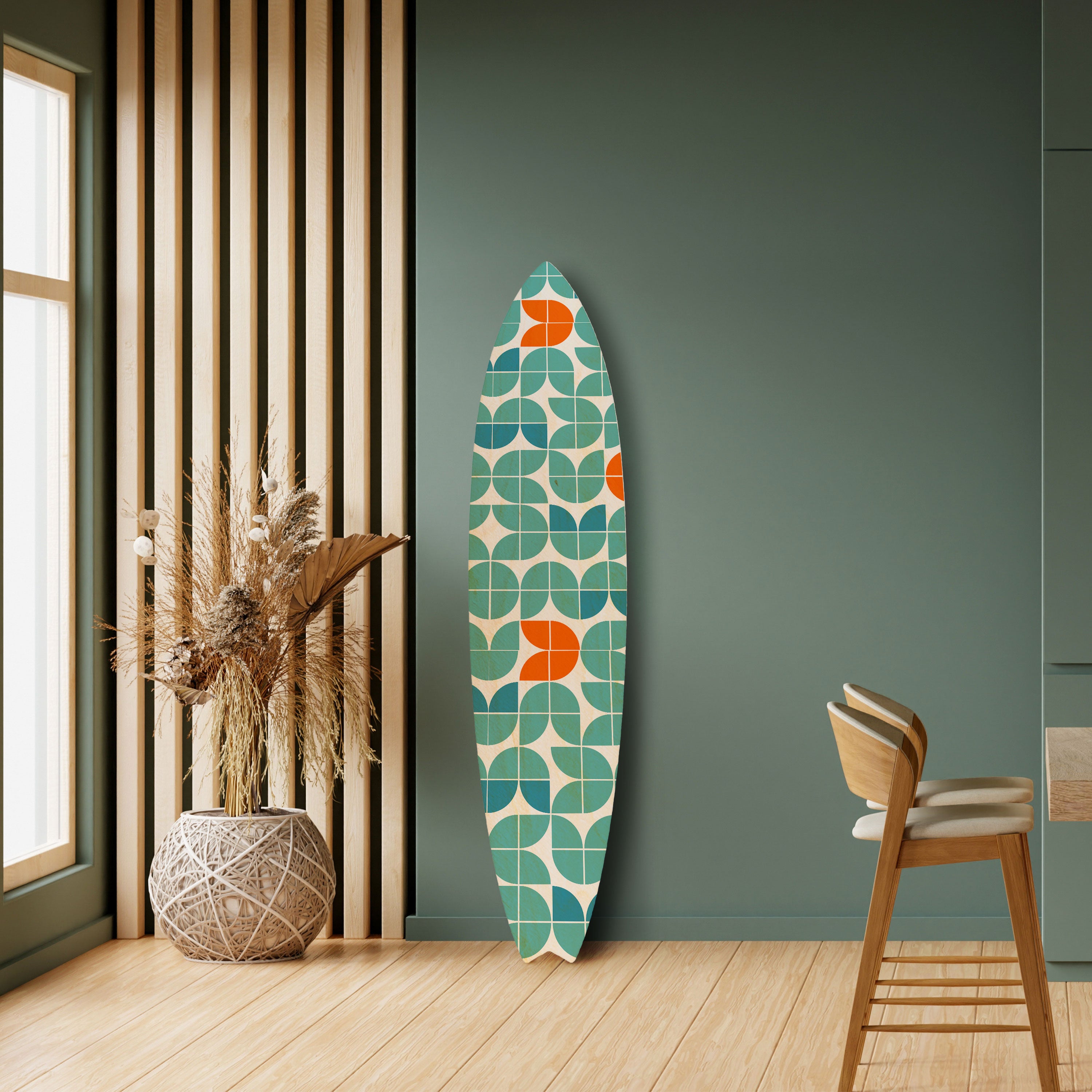 BE THE CHANGE Decorative Plywood Surfboard
