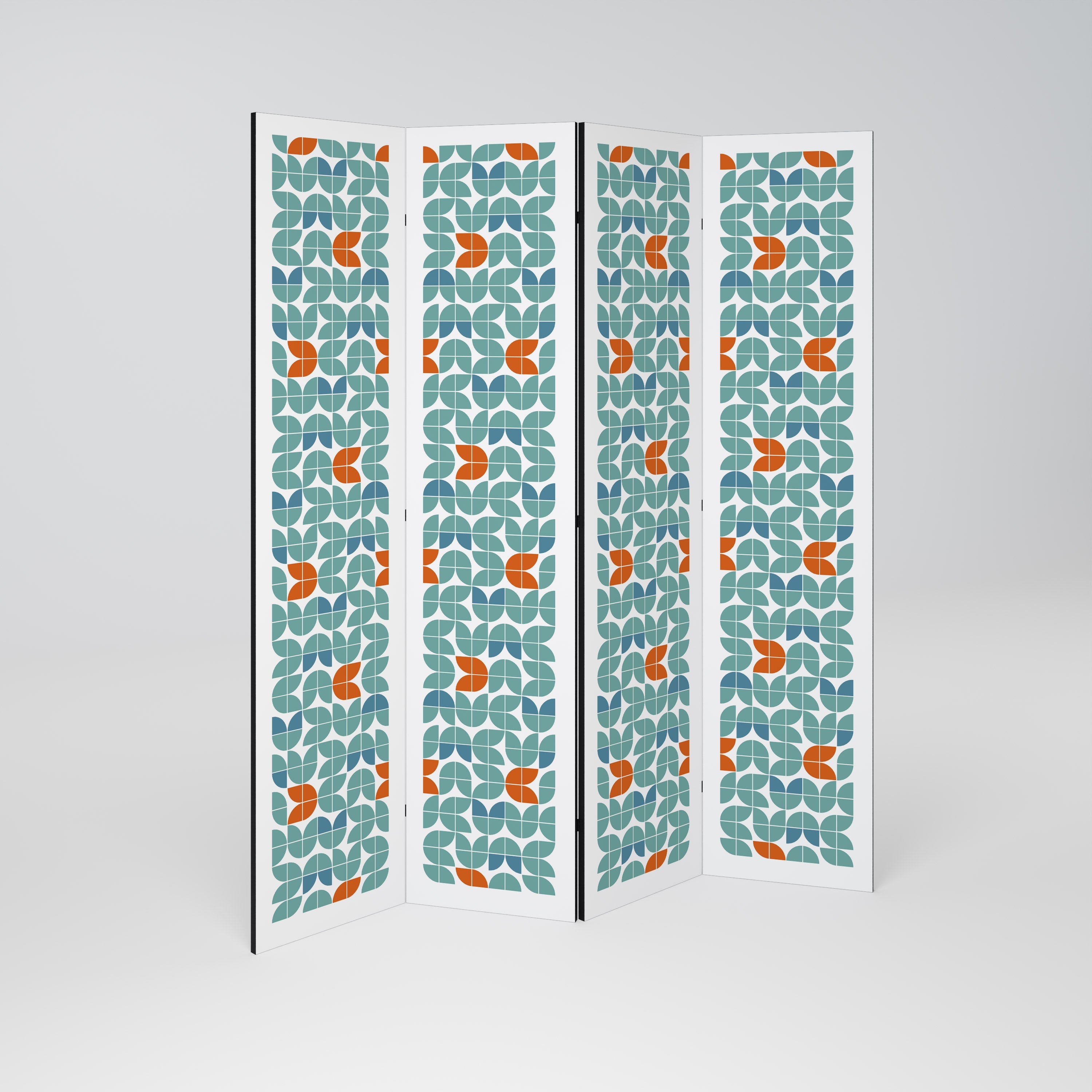 BE THE CHANGE Biombo Decorativo de 4 Painéis