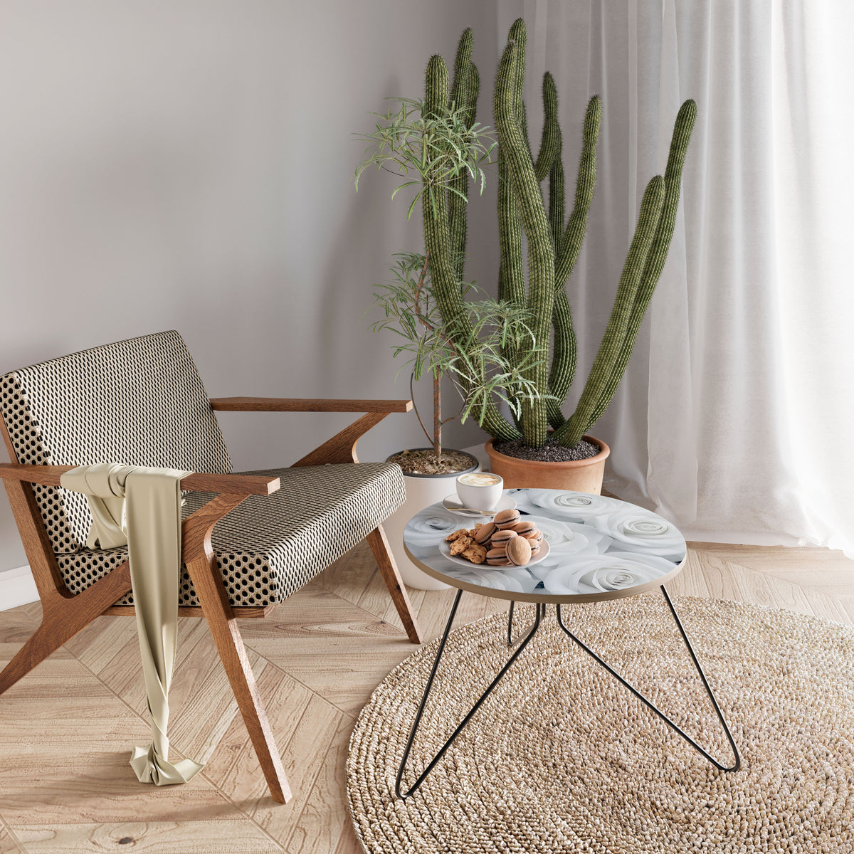 ELEGANCE IN WHITE Coffee Table