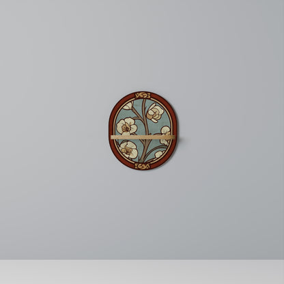ORNATE PETALS Art Shelf