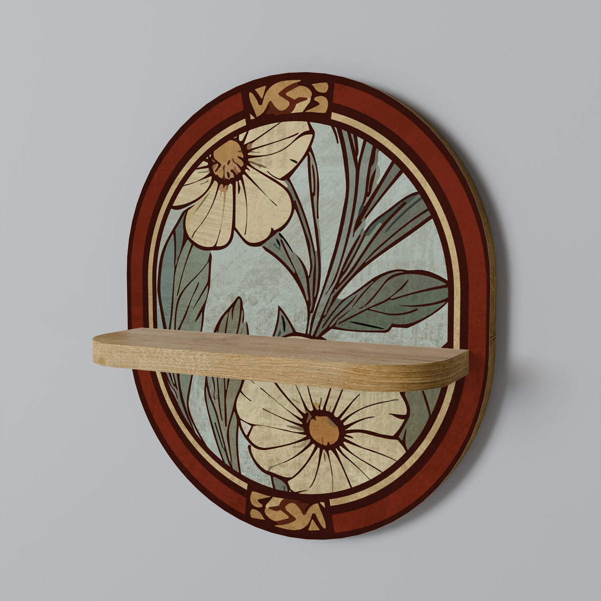 HERITAGE BLOSSOM Art Shelf