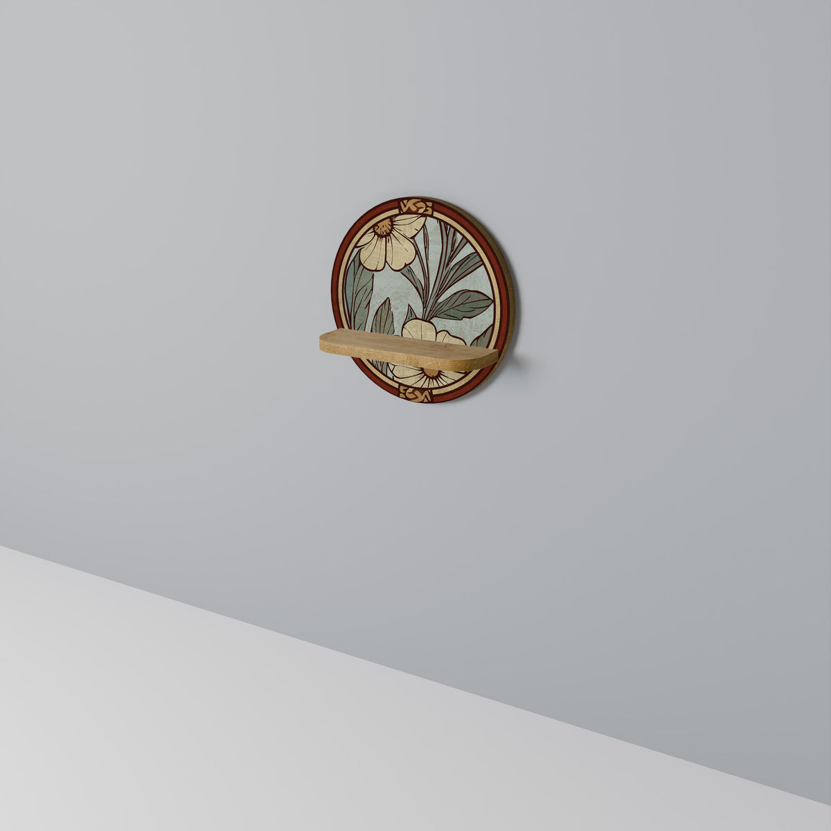 HERITAGE BLOSSOM Art Shelf