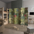 SUCCULENTS KALEIDOSCOPE Decorative 6-Panel Room Divider
