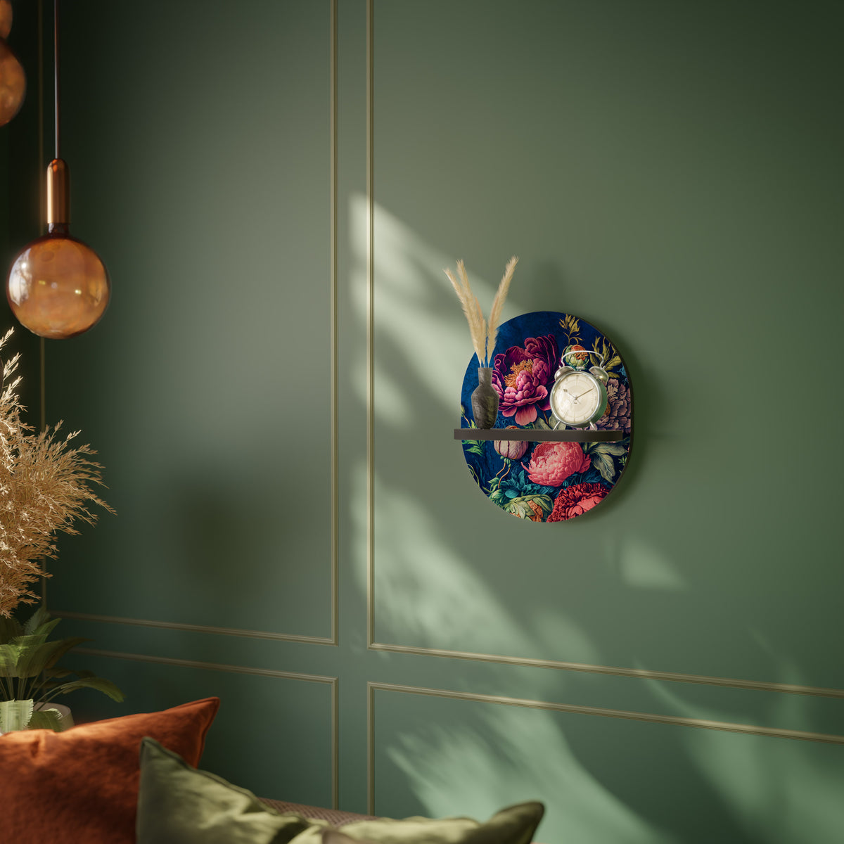 BLOOMING ELEGANCE Art Shelf