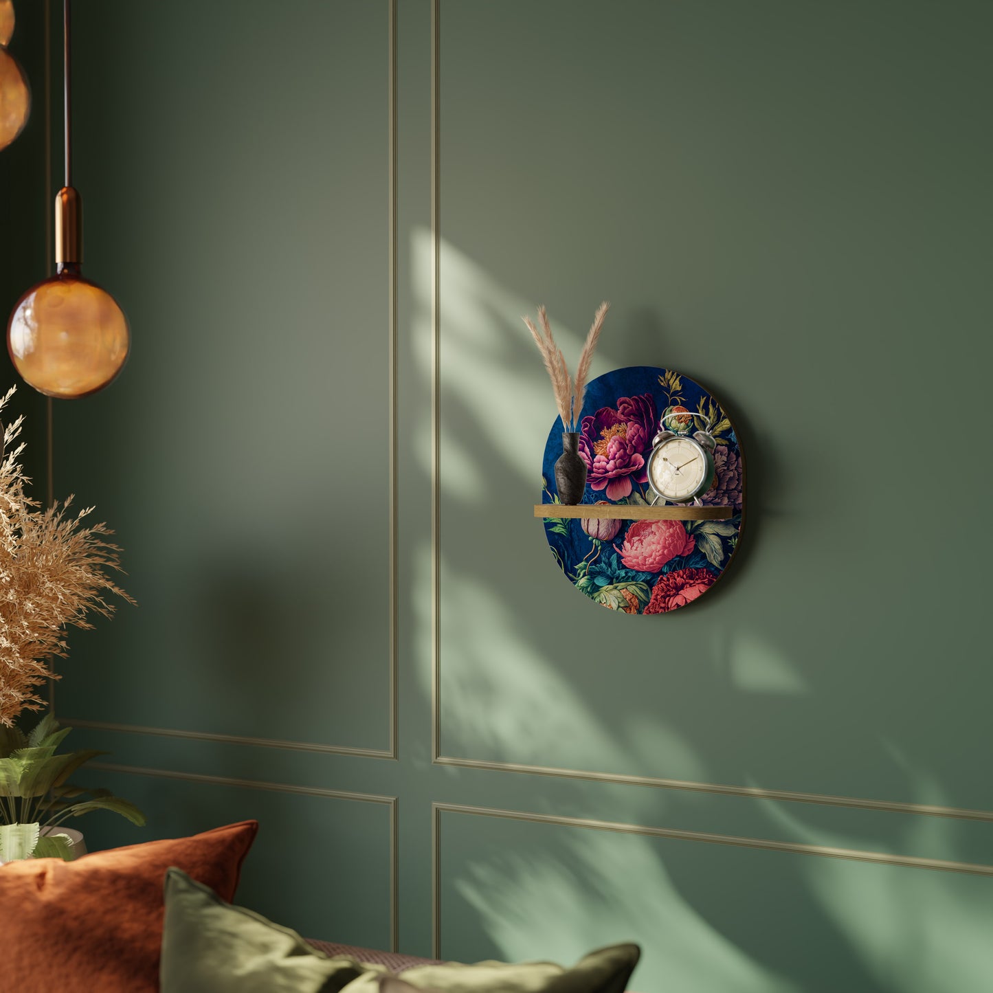 BLOOMING ELEGANCE Art Shelf
