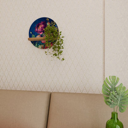 BLOOMING ELEGANCE Art Shelf
