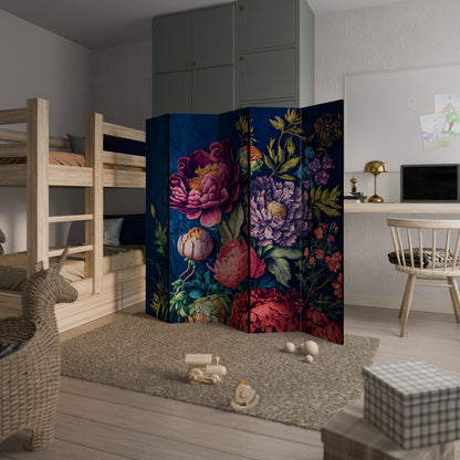 BLOOMING ELEGANCE Biombo de 5 Painéis