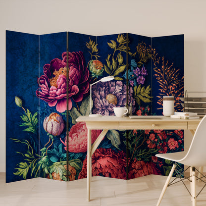BLOOMING ELEGANCE Biombo de 6 Painéis