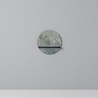 NIGHT LADY Round Art Shelf In Black Finish