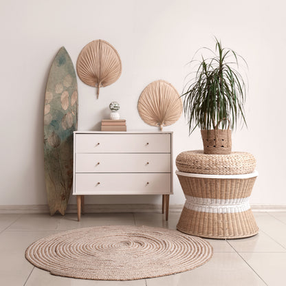 NIGHT LADY Painel Decorativo Prancha de Surf