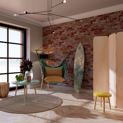 NIGHT LADY Painel Decorativo Prancha de Surf