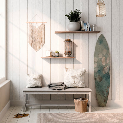 NIGHT LADY Painel Decorativo Prancha de Surf