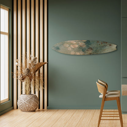 NIGHT LADY Painel Decorativo Prancha de Surf