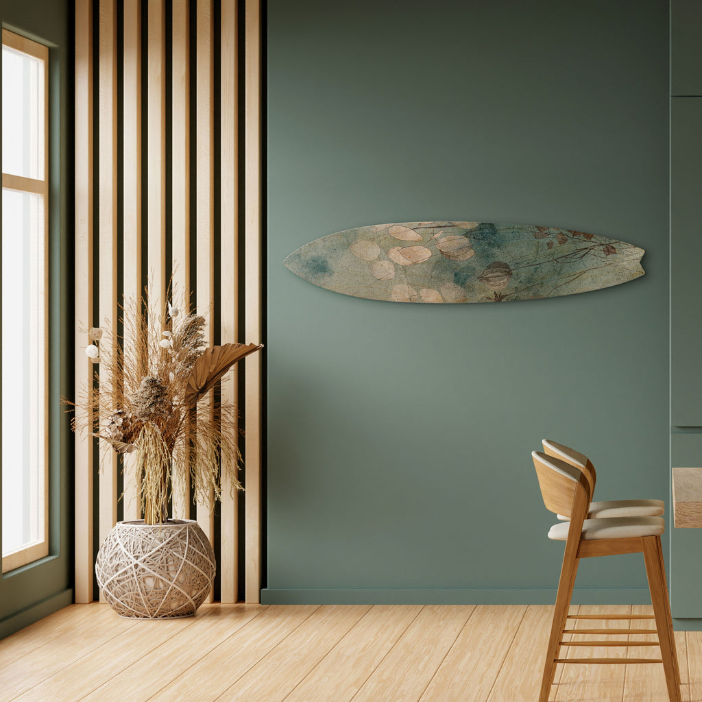 NIGHT LADY Decorative Plywood Surfboard