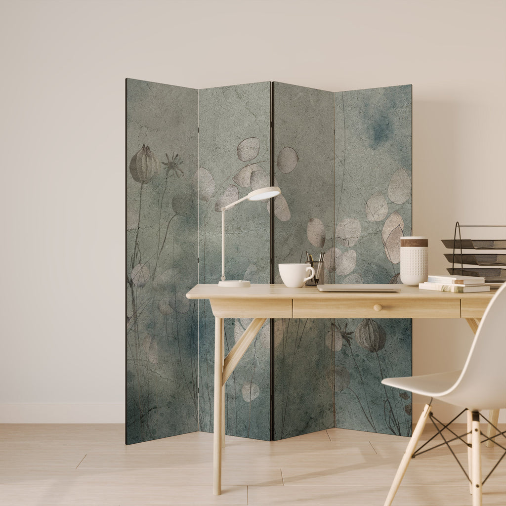 NIGHT LADY Biombo Decorativo de 4 Painéis