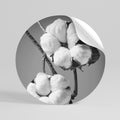 COTTON DREAMSCAPE Peel and Stick Round Sticker