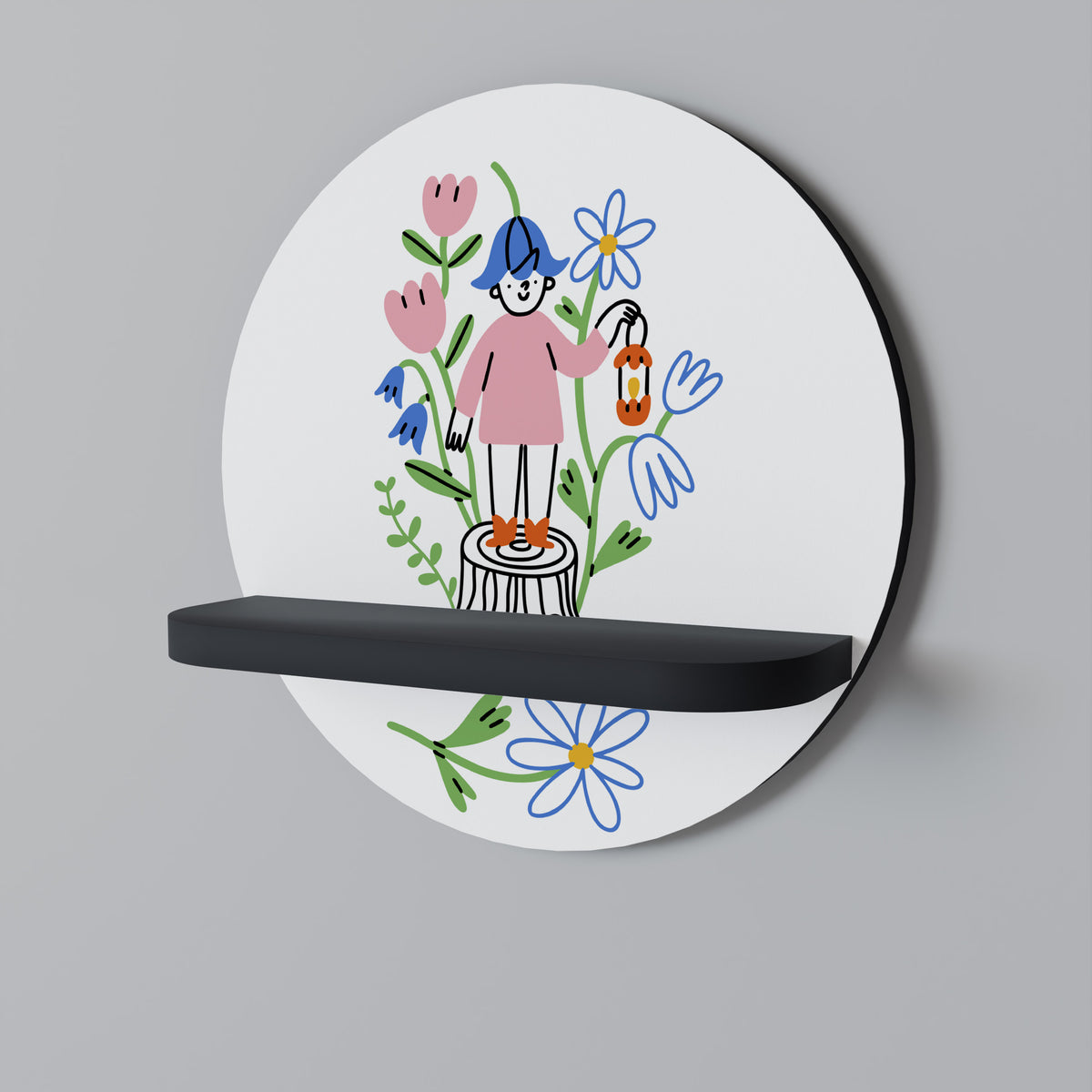 GARDEN GUARDIAN Art Shelf