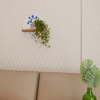 GARDEN JOY Prateleira Redonda Decorativa em Efeito Carvalho