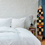 FLOWER POWER Painel Decorativo Prancha de Surf