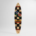 FLOWER POWER Painel Decorativo Prancha de Surf
