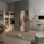 PASTEL DESTINY Biombo Decorativo de 3 Painéis