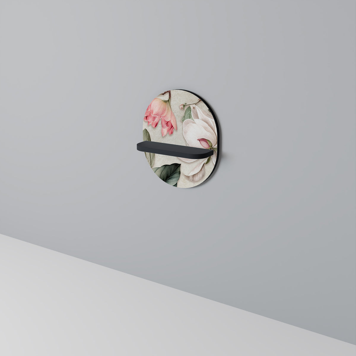 FLORAL GRACE Art Shelf