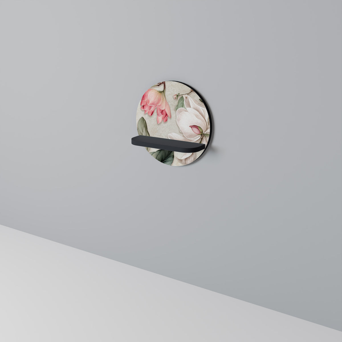 FLORAL GRACE Art Shelf