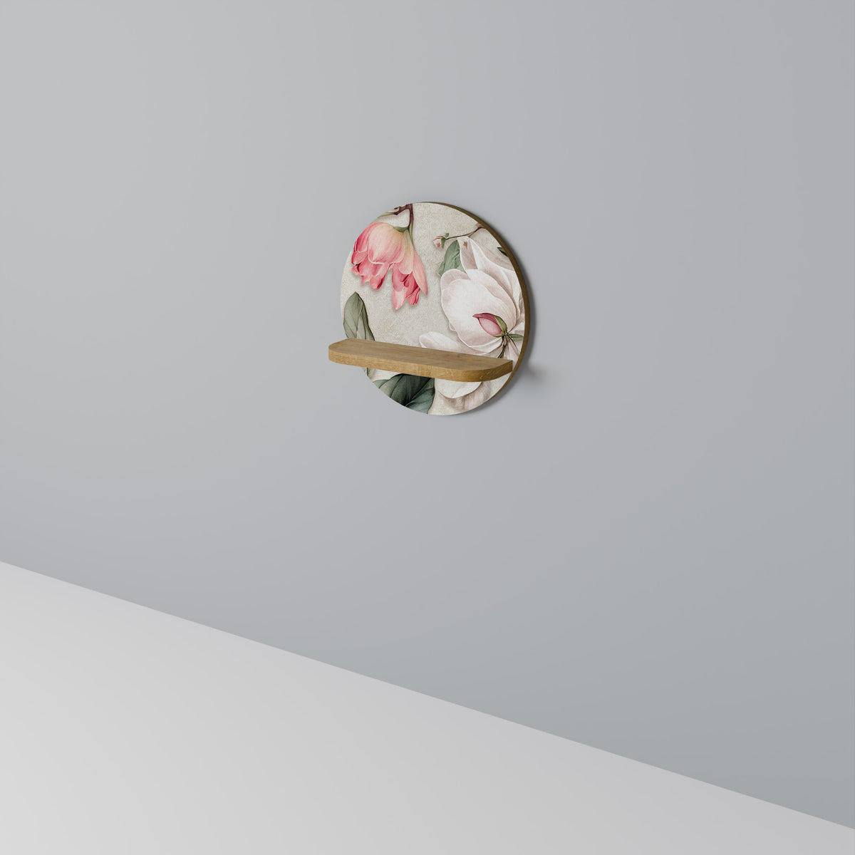 FLORAL GRACE Art Shelf