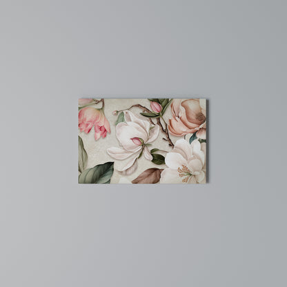 FLORAL GRACE Horizontal Canvas Print