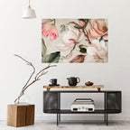 FLORAL GRACE Peel and Stick Horizontal Poster