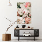 FLORAL GRACE Poster Vertical Autocolante