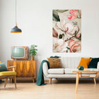 FLORAL GRACE Poster Vertical Autocolante