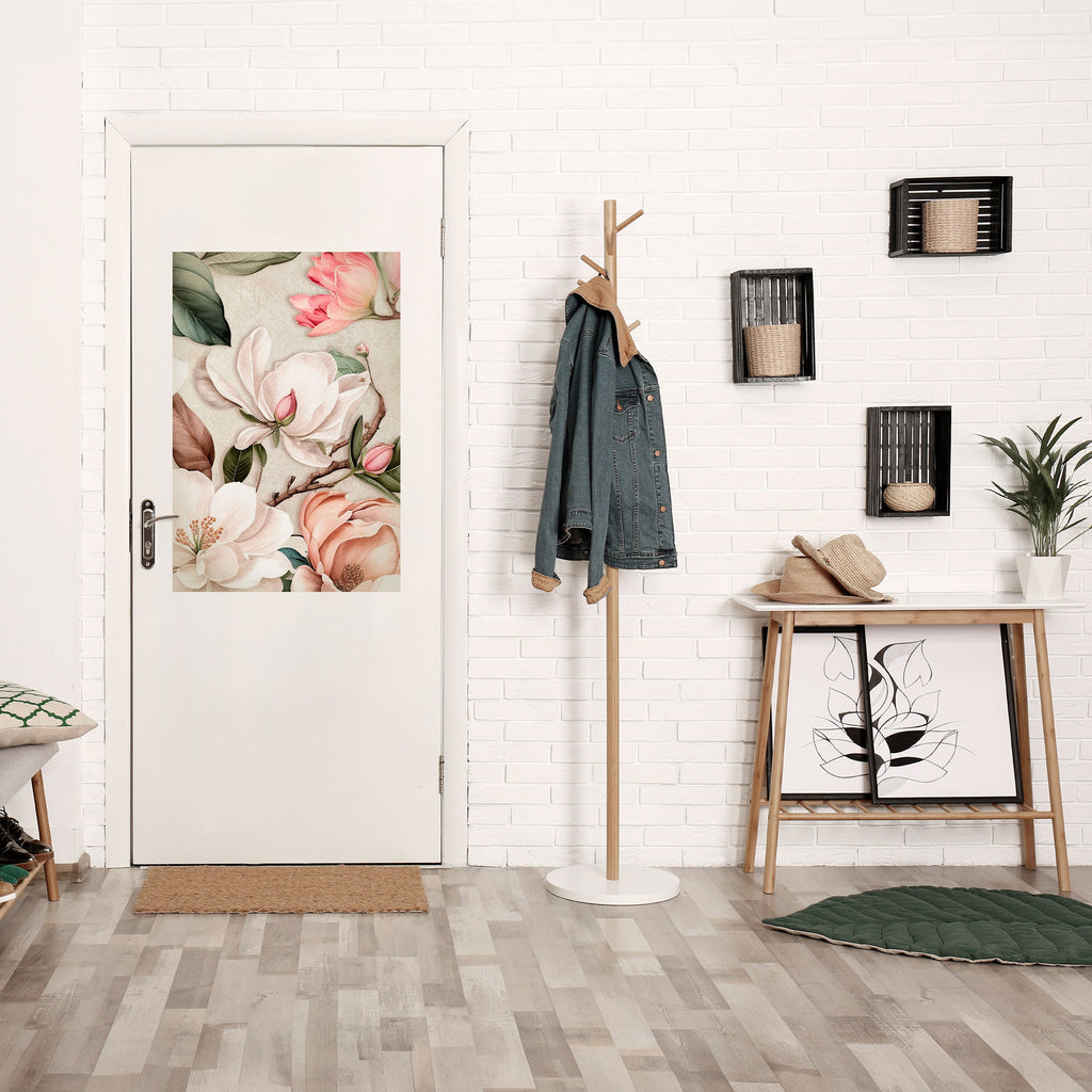 FLORAL GRACE Poster Vertical Autocolante