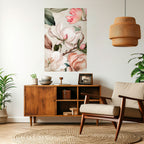 FLORAL GRACE Poster Vertical Autocolante