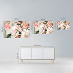 FLORAL GRACE Peel and Stick Horizontal Poster