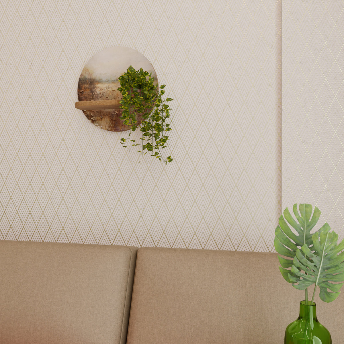 TRANQUIL FIELD Art Shelf