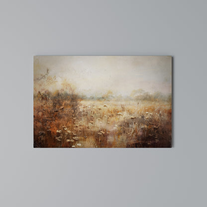 TRANQUIL FIELD Horizontal Canvas Print