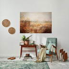 TRANQUIL FIELD Peel and Stick Horizontal Poster