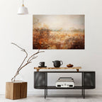 TRANQUIL FIELD Peel and Stick Horizontal Poster