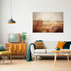 TRANQUIL FIELD Peel and Stick Horizontal Poster