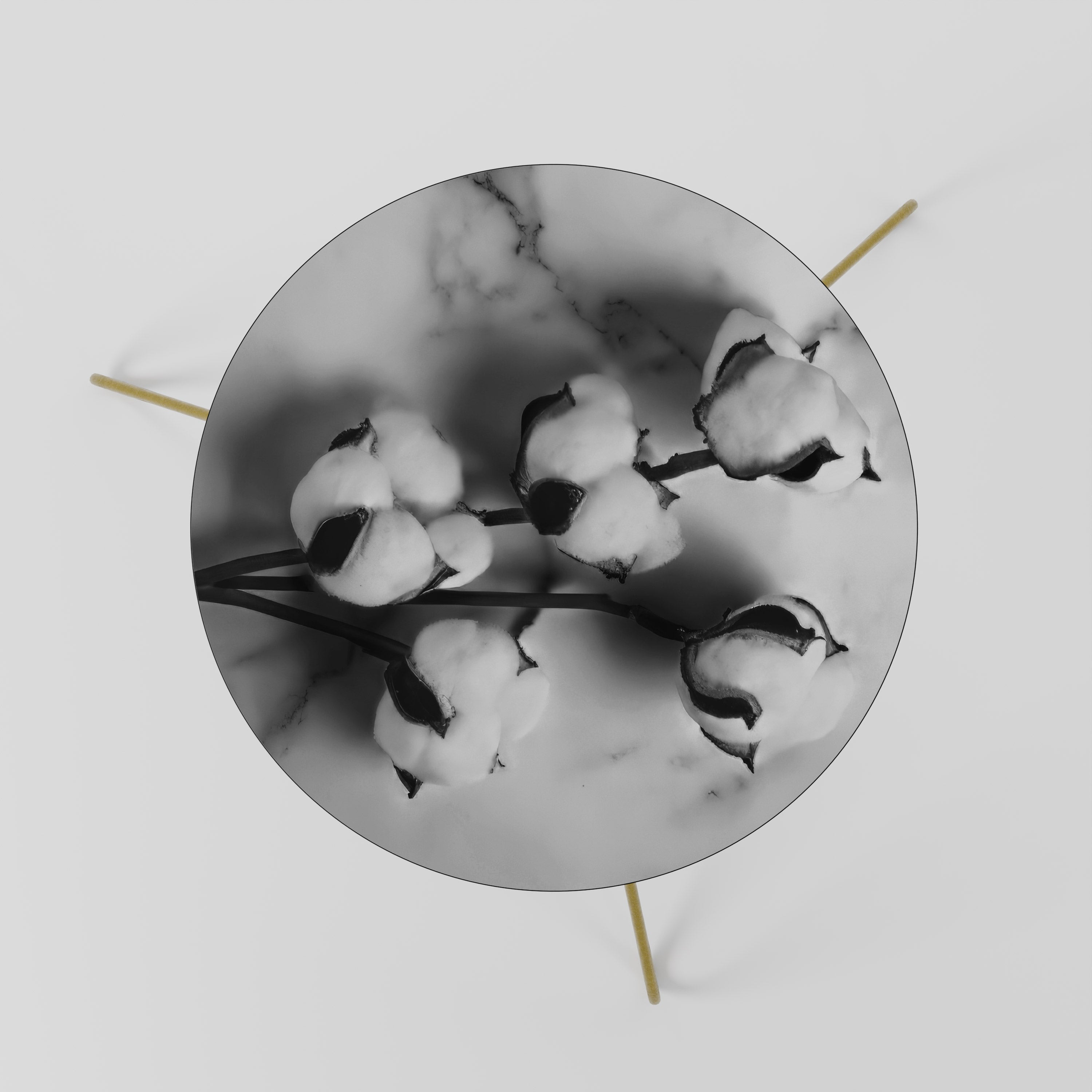 MONOCHROME COTTON DREAMS Mesa de Centro 60