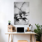 MONOCHROME COTTON DREAMS Poster Vertical Autocolante
