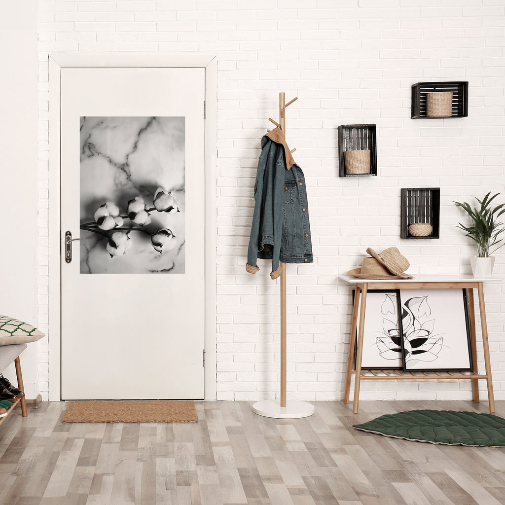 MONOCHROME COTTON DREAMS Poster Vertical Autocolante